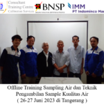 Offline Training Sampling Air dan Teknik Pengambilan Sample Kualitas Air ( 26-27 Juni 2023 di Tangerang )