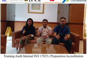Training Audit Internal ISO 17025 ( Preparation Accreditation ISO/IEC 17025 KAN ) ( 16-19 Agustus 2023 di Bandung )