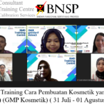 Online Training Cara Pembuatan Kosmetik yang Baik (CPKB) (GMP Kosmetik) ( 31 Juli – 01 Agustus 2023 )