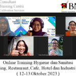 Online Training Hygiene dan Sanitasi (Catering, Restaurant, Cafe, Hotel dan Industri Boga) ( 12-13 Oktober 2023 )