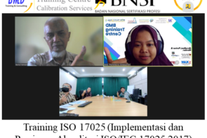Training ISO 17025 (Implementasi dan Persiapan Akreditasi ISO/IEC 17025:2017) ( 12-13 Oktober 2023 )