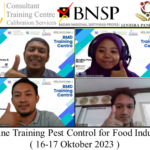 Online Training Pest Control for Food Industry ( 16-17 Oktober 2023 )