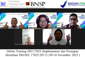Online Training ISO 17025 (Implementasi dan Persiapan Akreditasi ISO/IEC 17025:2017) ( 09-10 November 2023 )