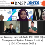 Online Training Internal Audit ISO 9001 (Quality Management System Internal Auditor) ( 12-13 Desember 2023 )