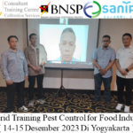 Hybrid Training Pest Control for Food Industry ( 14-15 Desember 2023 Di Yogyakarta )