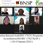 Online Training Internal Audit ISO 17025 ( Preparation Accreditation ISO/IEC 17025 KAN ) ( 18-19 Januari 2024 )