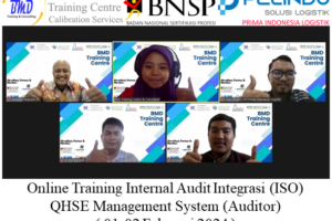 Online Training Internal Audit Integrasi (ISO) QHSE Management System (Auditor) ( 01-02 Februari 2024 )