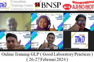 Online Training GLP ( Good Laboratory Practices ) ( 26-27 Februari 2024 )
