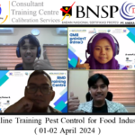 Online Training Pest Control for Food Industry ( 01-02 April 2024 )
