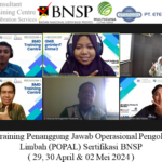 Online Training Penanggung Jawab Operasional Pengolahan Air Limbah (POPAL) Sertifikasi BNSP ( 29, 30 April & 02 Mei 2024 )