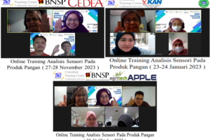 Training Analisis Sensori Pada Produk Pangan