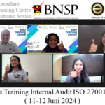 Online Training Internal Audit ISO 27001:2022 ( 11-12 Juni 2024 )