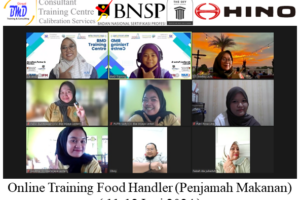 Online Training Food Handler (Penjamah Makanan) ( 11-12 Juni 2024 )