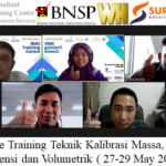 Online Training Teknik Kalibrasi Massa, Suhu, Dimensi dan Volumetrik ( 27-29 May 2024 )