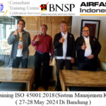 Offline Training ISO 45001:2018 (Sistem Manajemen K3) ( 27-28 May 2024 Di Bandung )
