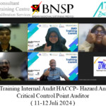 Online Training Internal Audit HACCP- Hazard Analytical Critical Control Point Auditor ( 11-12 Juli 2024 )