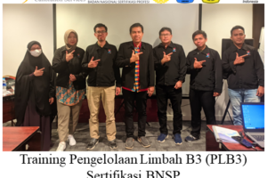 Hybrid Training Pengelolaan Limbah B3 (PLB3) Sertifikasi BNSP ( 09-11 July 2024 Di Depok )