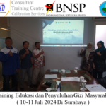 Offline Training Edukasi dan Penyuluhan Gizi Masyarakat ( 10-11 Juli 2024 Di Surabaya )