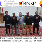 Offline Training Petugas Penanganan Bahaya Gas H2S Sertifikasi BNSP ( 29-31 Juli 2024 Di Jakarta )