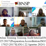 Online Training Training Audit Internal ISO 17025:2017 (Preparation Accreditation ISO/IEC 17025:2017 KAN) ( 22 Agustus 2024 )