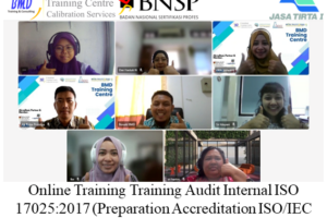 Online Training Training Audit Internal ISO 17025:2017 (Preparation Accreditation ISO/IEC 17025:2017 KAN) ( 22 Agustus 2024 )