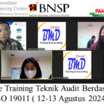 Online Training Internal Audit ISO 9001 (Quality Management System Internal Auditor) ( 12-13 Agustus 2024 )