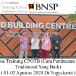 Offline Training CPOTB (Cara Pembuatan Obat Tradisional Yang Baik) ( 01-02 Agustus 2024 Di Yogyakarta )