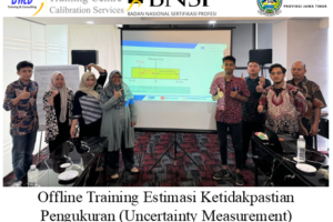 Offline Training Estimasi Ketidakpastian Pengukuran (Uncertainty Measurement) ( 21-22 November 2024 Di Jakarta )