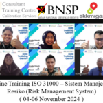 Online Training ISO 31000 – Sistem Manajemen Resiko (Risk Management System) ( 04-06 November 2024 )